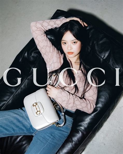 gucci ambassador hanni|new jeans Gucci.